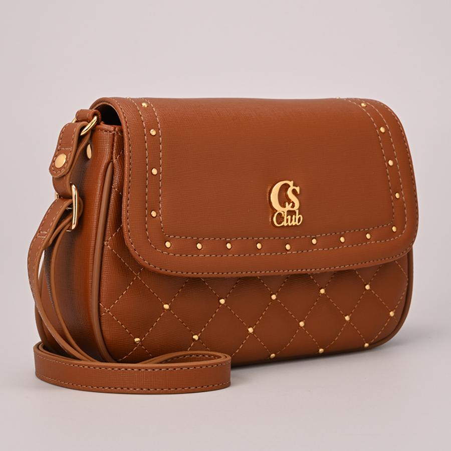 CARTERA CON APLIQUES DE METAL