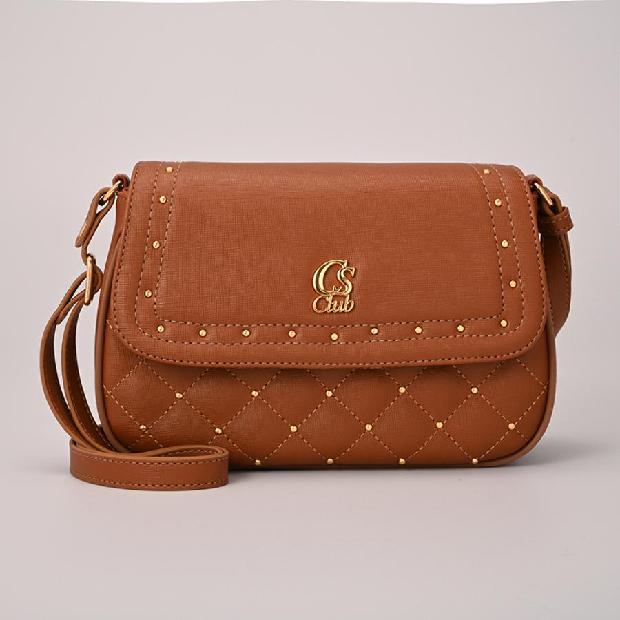 CARTERA CON APLIQUES DE METAL