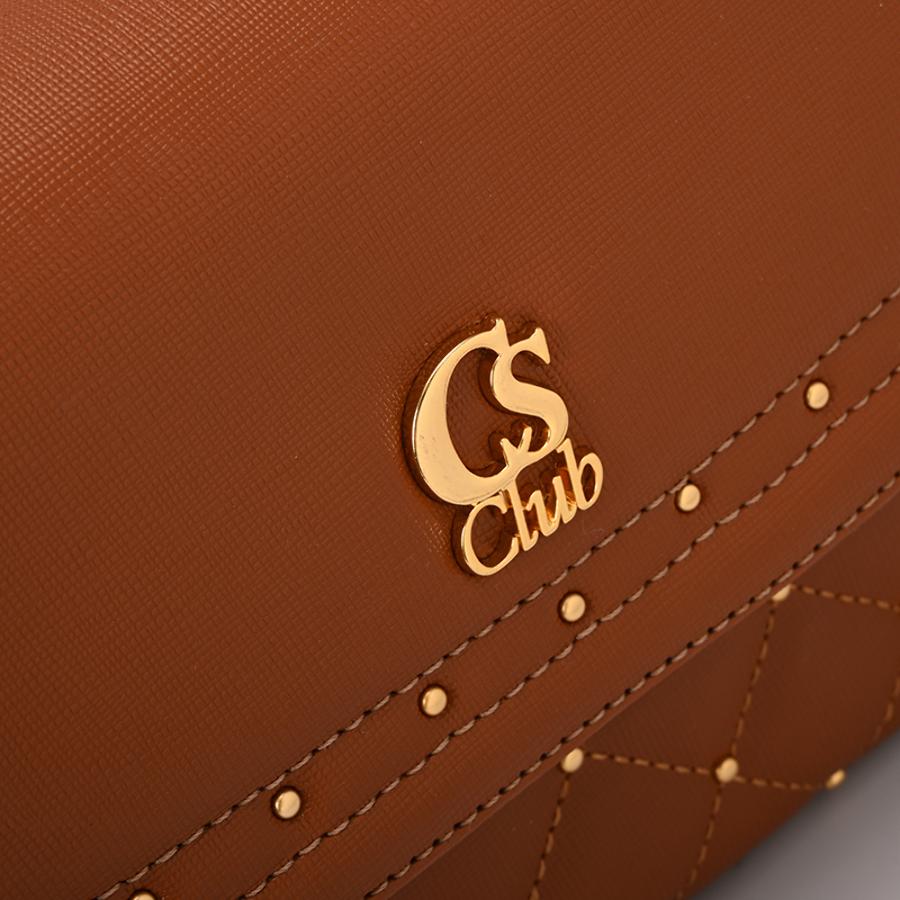 CARTERA CON APLIQUES DE METAL