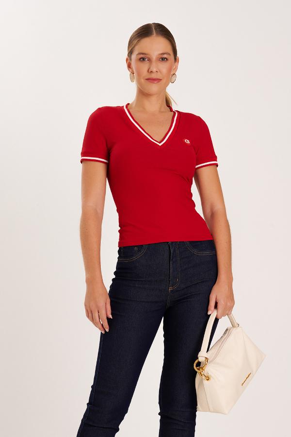 T-SHIRT BABY LOOK